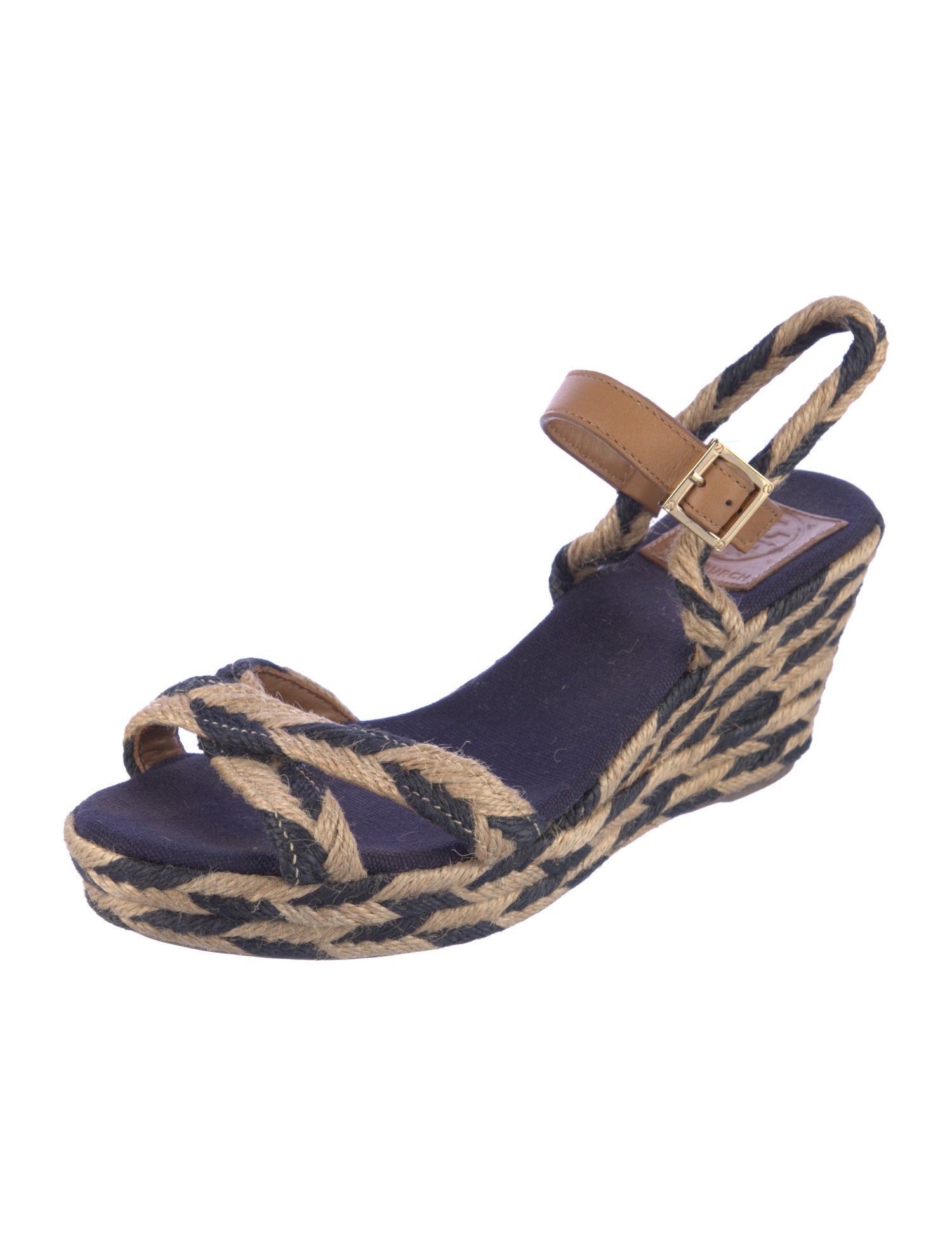Tory Burch Jute Patterned Espadrilles
